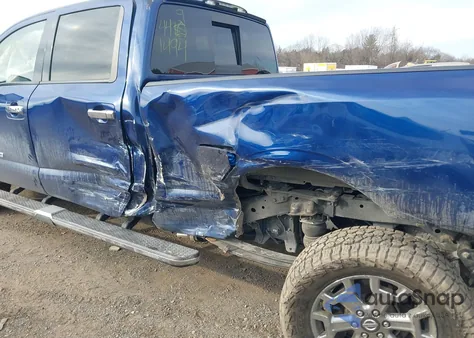 2017 Nissan Titan Xd Sl Diesel из США, поврежденный, VIN 1N6BA1F42HN557588